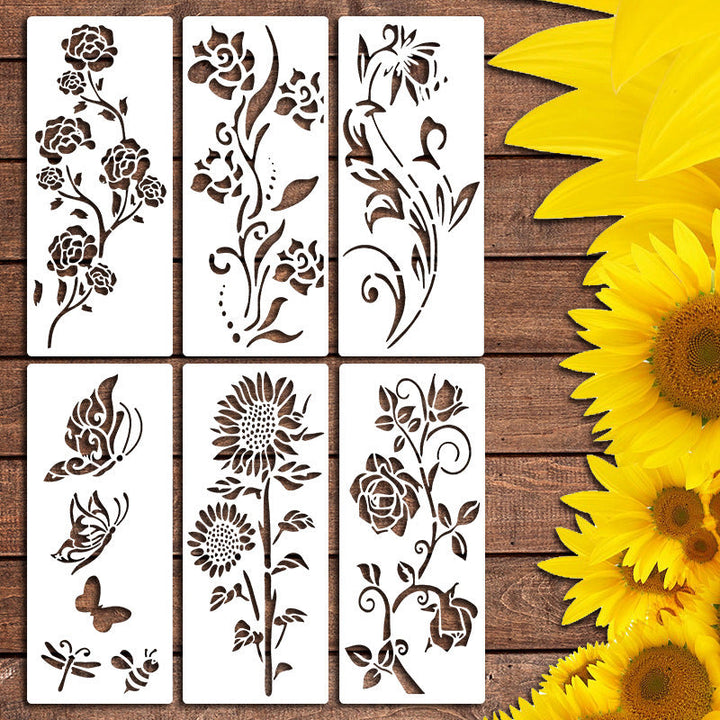 Skanto | Store Blomster Maler for Hagegjerde