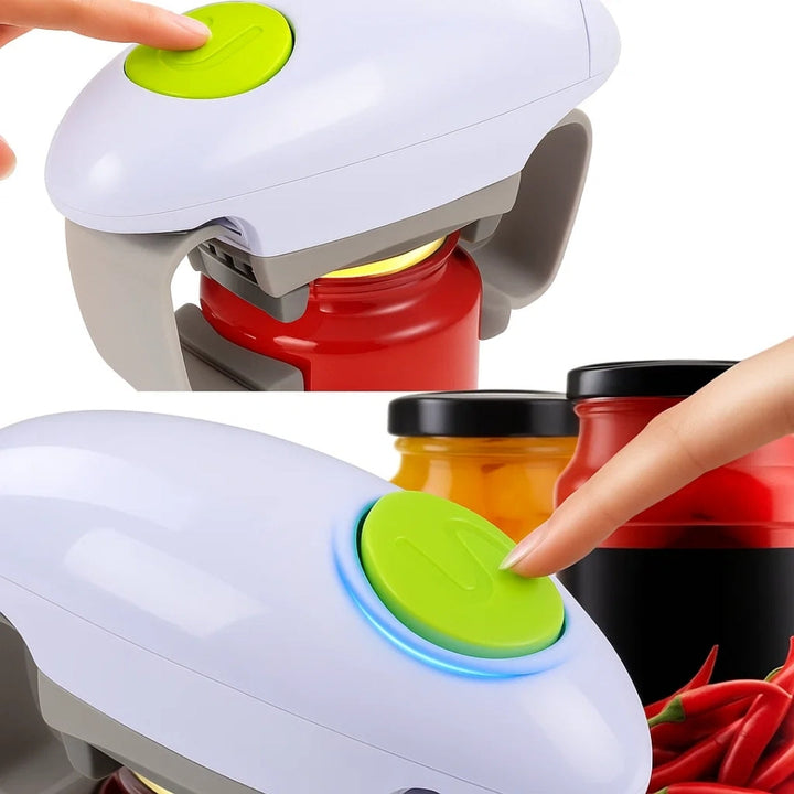 Smooth Edge Safety – Batteridrevet – Enkelt berøring – Forhindrer kutt – Ideell for eldre og kokker Skanto