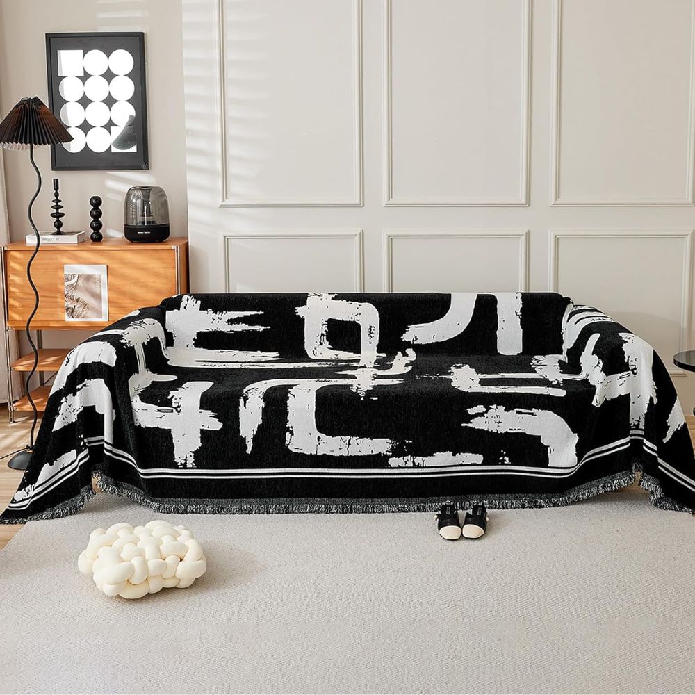 Skanto | Penselstrøk Kunst Sofa Dekor