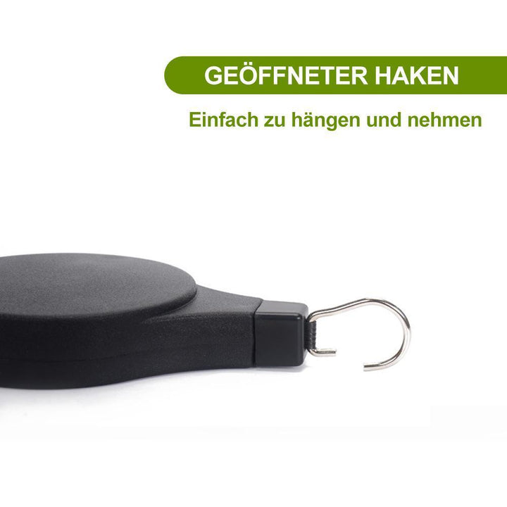 Retractable Hook, Plant Pulley for Garden Pots and Bird Feeder | Skanto
