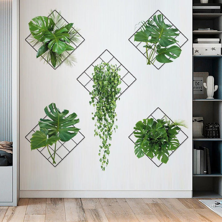 Skanto | Plante klistremerker - Illusjon av realistiske planter - Dekorer med stil