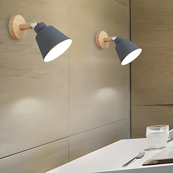 Skanto | ScandiLamp | Minimalistisk LED Vegglampe i Skandinavisk Design