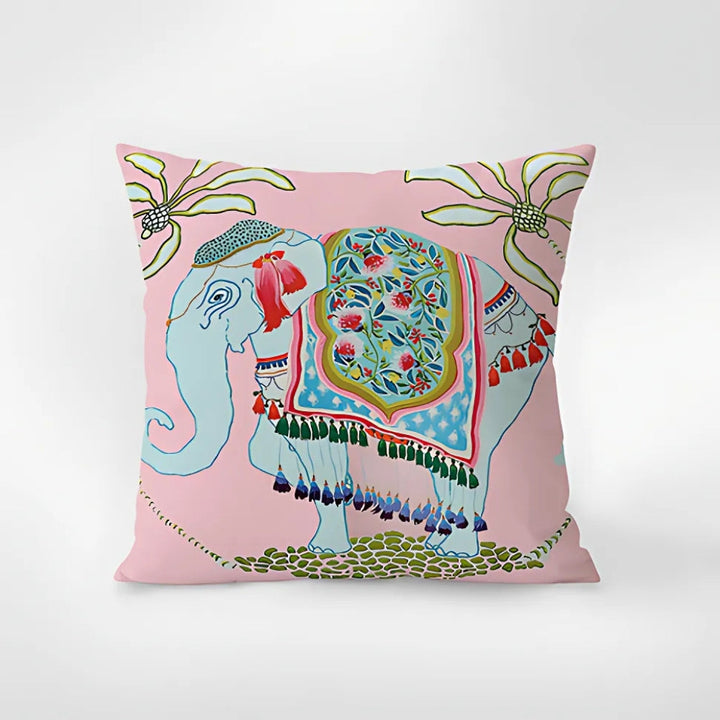 Skanto | Zebra Tapestry Fringed Putetrekk