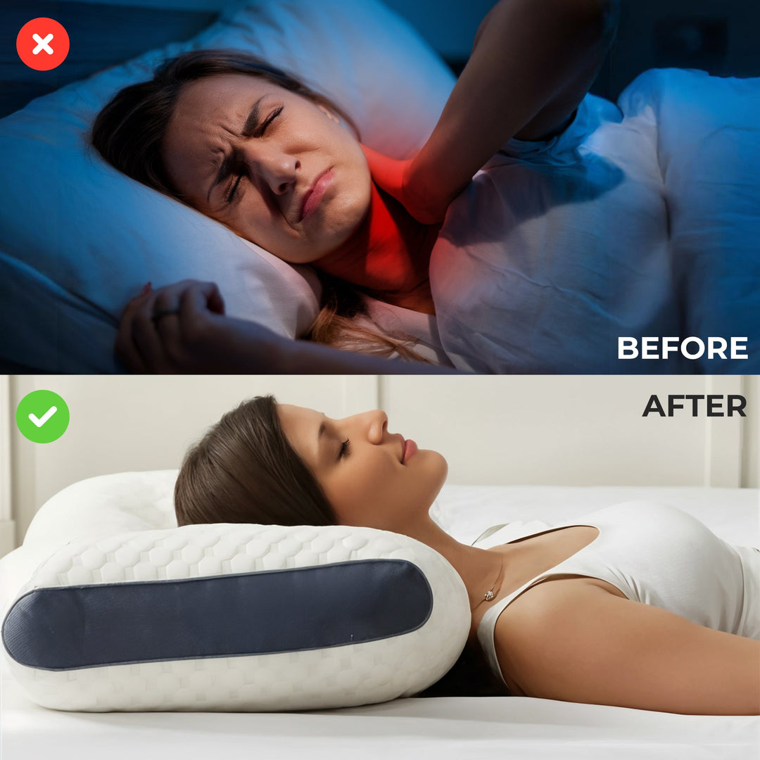 Ergonomisk nakke støtte pute Skanto