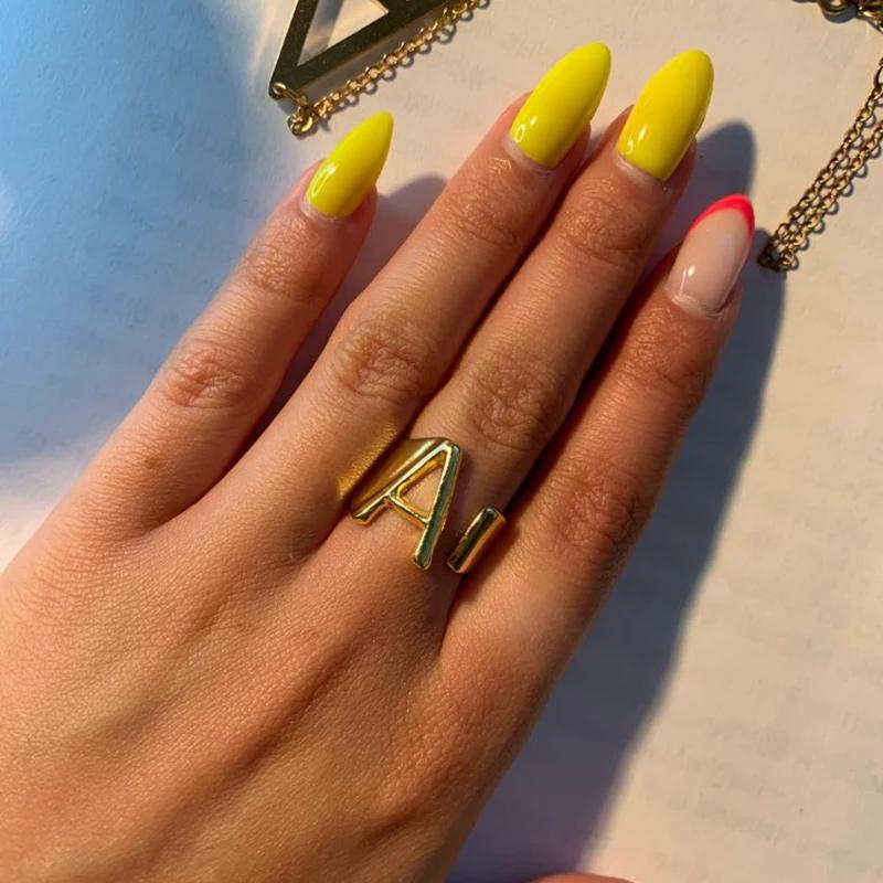 Skanto | Initial A-Z Bokstav Ring