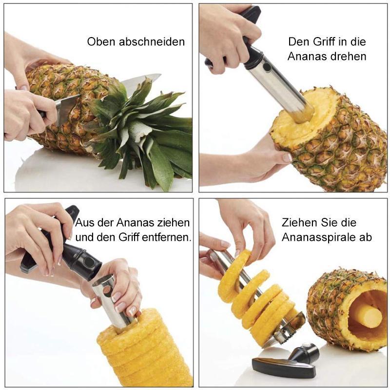 Ananas kjerne- og skjæremaskin | Skanto