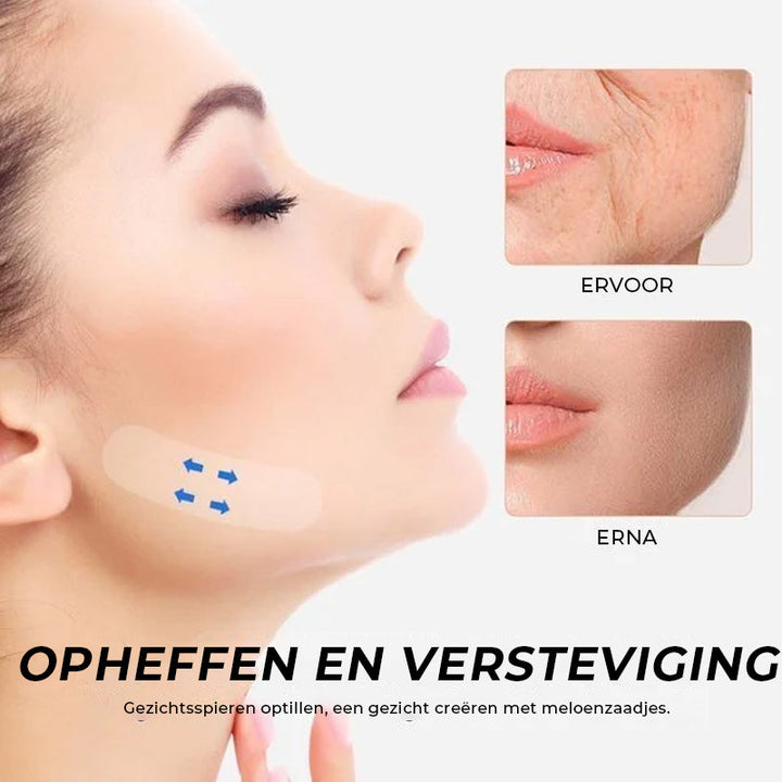 Usynlig ansiktsløftningstape
