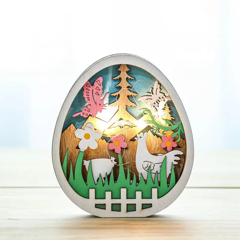 Treasure påske dekorasjon med LED lys | Skanto