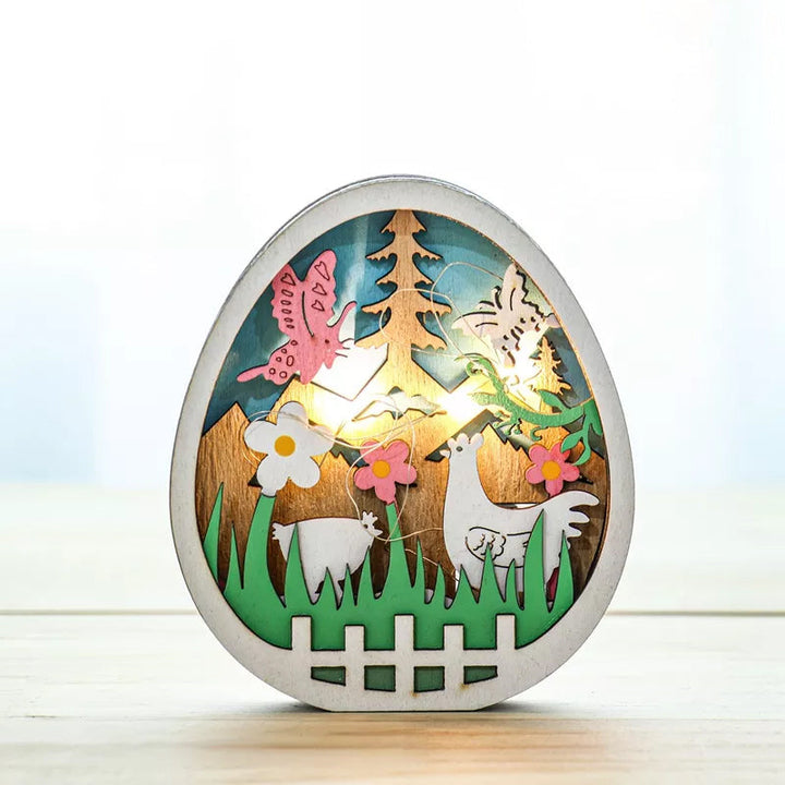 Treasure påske dekorasjon med LED lys | Skanto