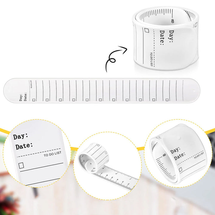 Skanto | Gjenvinnbar Silikon Memo Armbånd