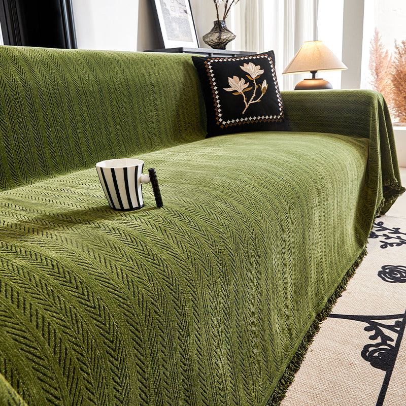 Herringbone Mønster Sofa Deksel - Moderne, Stilfullt & Holdbart Sofabeskyttelse | Skanto