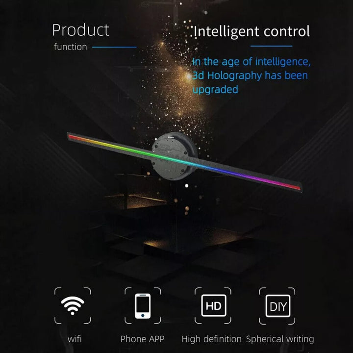 Skanto | 3D Hologram LED Vifteprosjektor