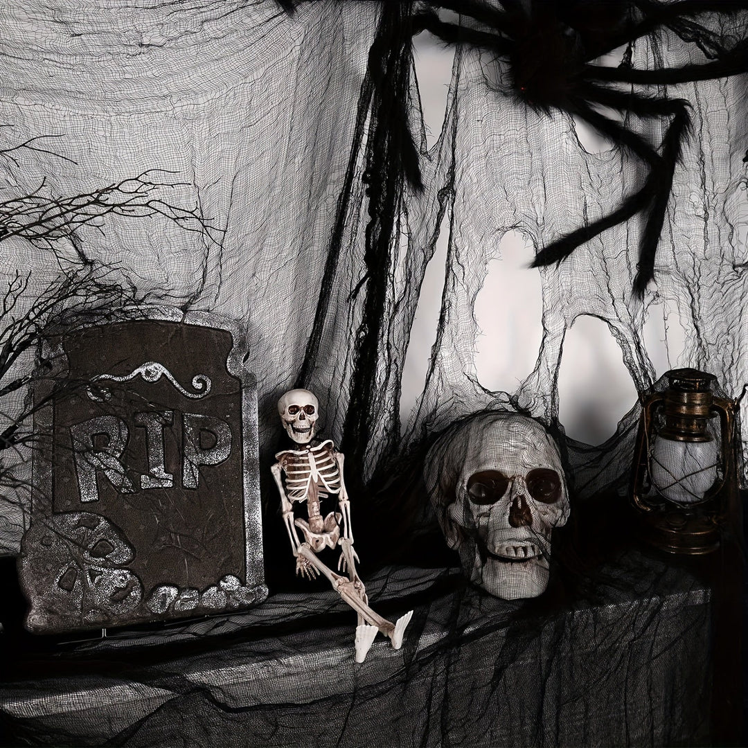Skanto | Halloween Stoff Svart Polyester Hengende Dekorasjon