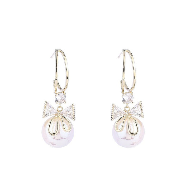 Skanto | Bow Pearl Øredobber