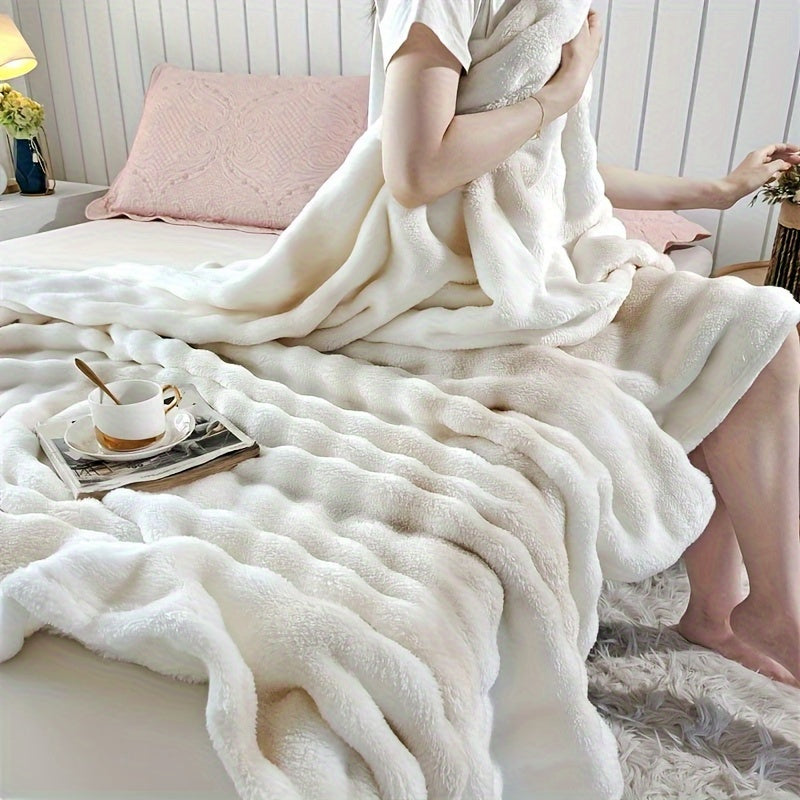 SnuggleFleece – Luksusmyk teppe for alle sesonger Skanto