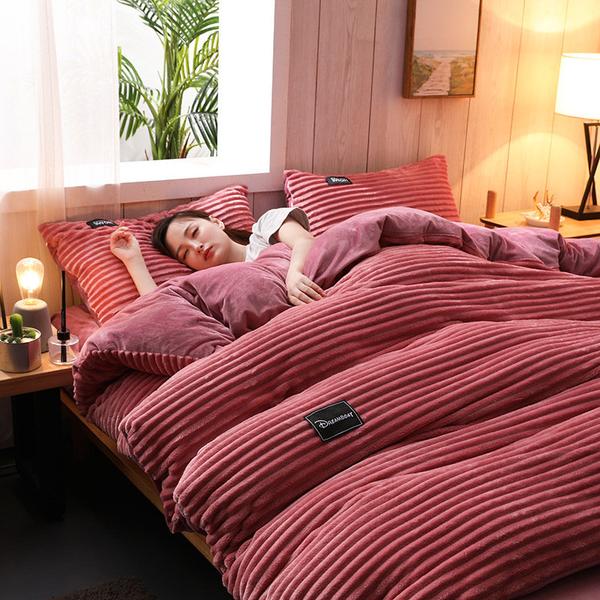 Skanto | Tykk kordfløyel sengetøysett