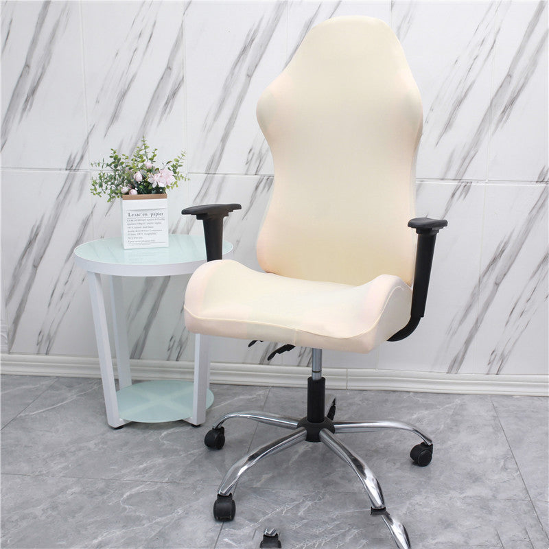 Stretch Stoff Gaming Stol Trekk Armstøtte Sving Stol Sete