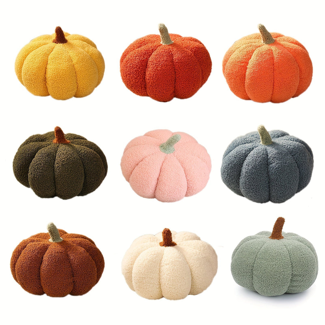 Myk Plush Gresskarpute - Dekorativ Videospill Plush Leketøy for Barn 0-3 År, Perfekt for Halloween | Skanto