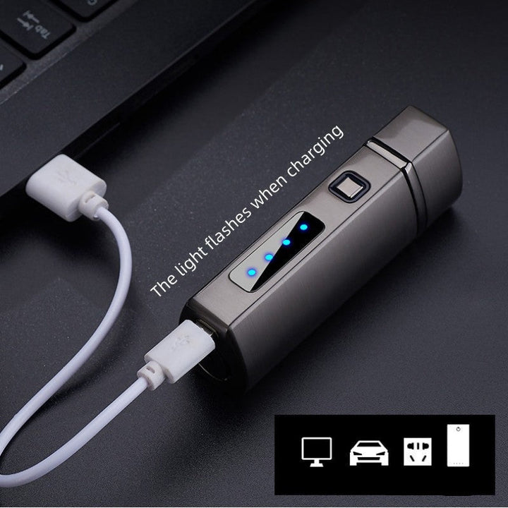 Triple Flame Vindfrakk USB-lading Jet Lighter | Skanto