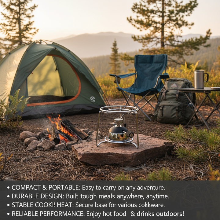 Skanto | Flarevo Bærbar Rustfritt Stål Brenner Komfyr