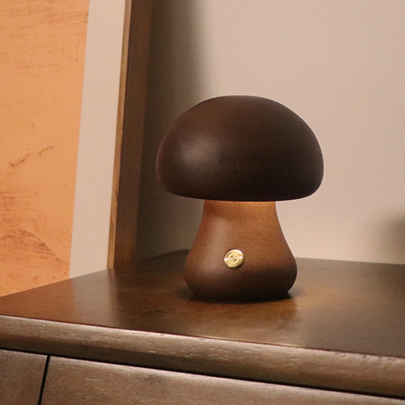 Norvo | Sopp bordlampe i tre