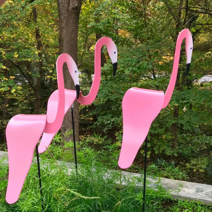 Skanto | Svimmel Flamingo Hagedekorasjon