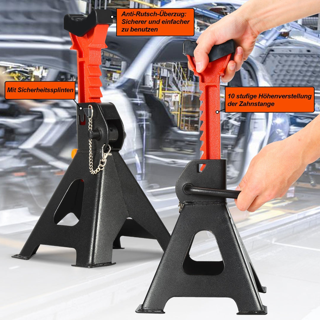 Heavy Duty Support Stand 3T 2 Pieces | Skanto