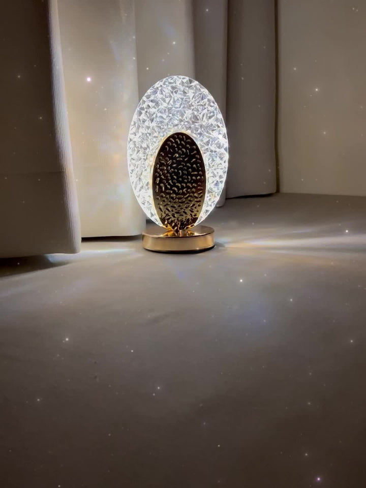 FeatherLamp - USB berøringsbordlampe med unikt fjærdesign Skanto