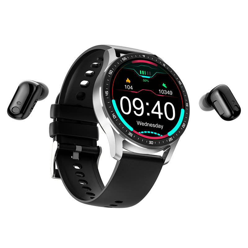 2-i-1 Smartklokke med Bluetooth-hodetelefoner | Skanto