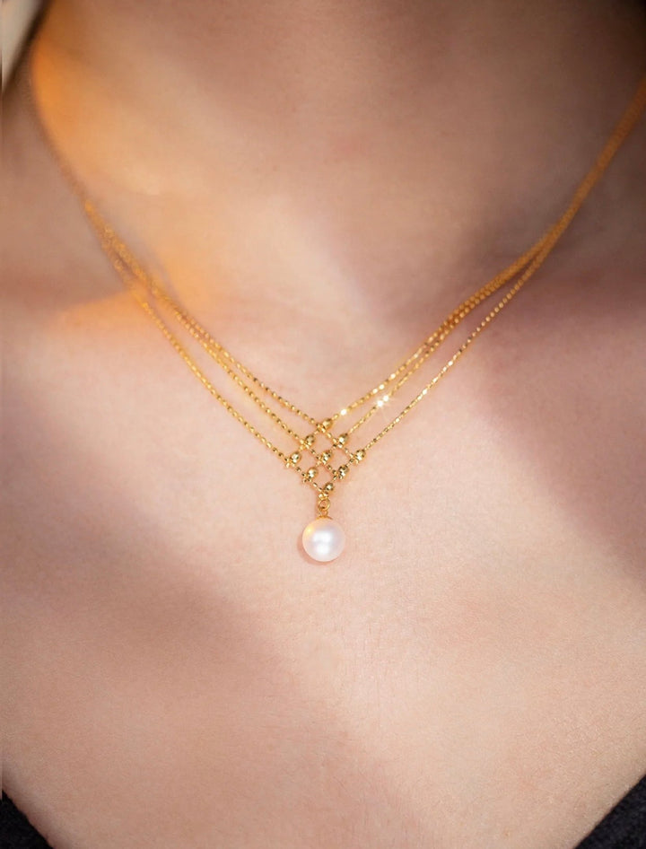 Skanto | Necklace | 24k Gullbelagt
