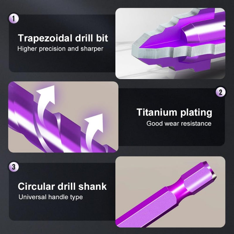 Skanto | Woyuosn VioletShield Quad-Edge Bore Sett