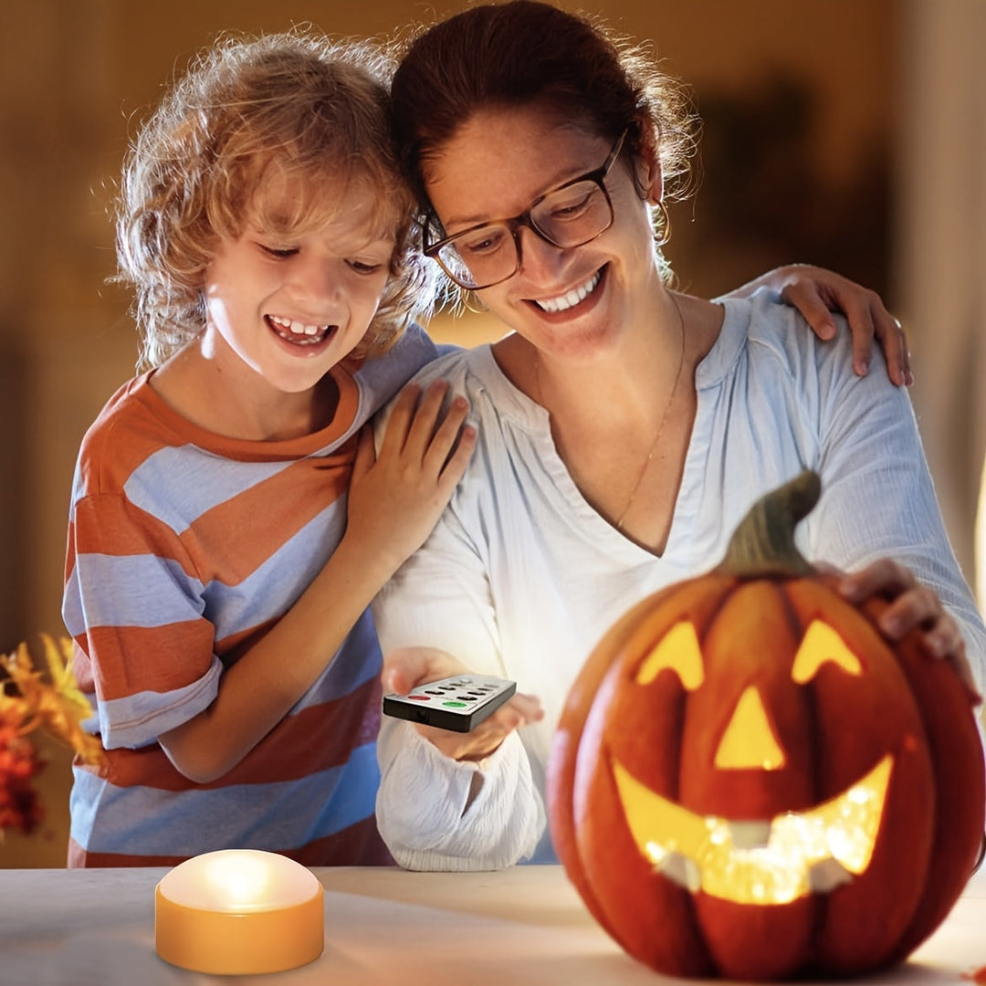 Skanto | Flameless Battery Jack-O-Lantern Lys | LED Te lys