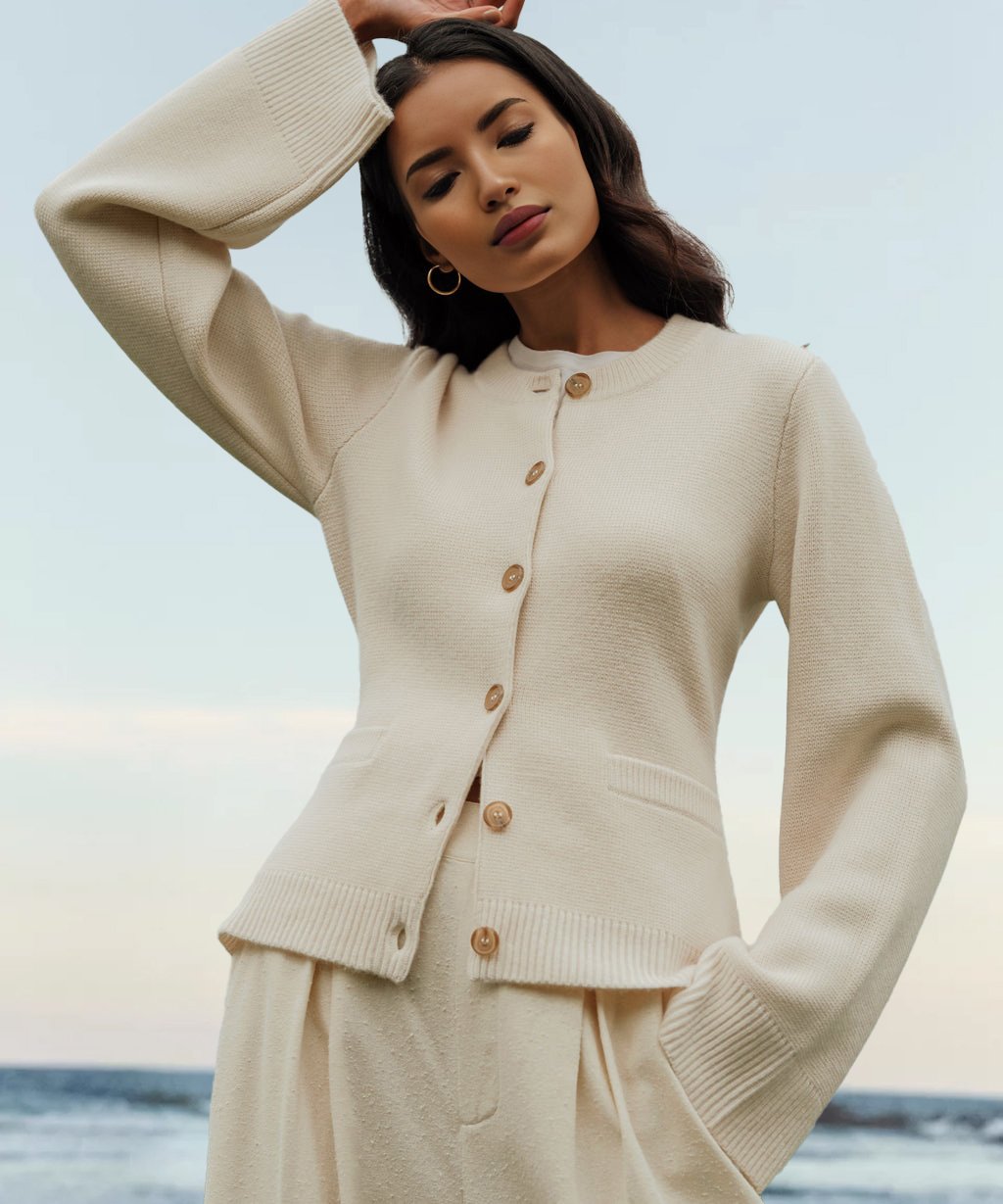 Skanto | Ultra-Soft Knapp Cardigan (Kjøp 2 Gratis Frakt)