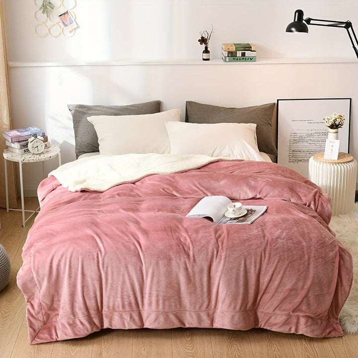 LuxeFlannel – Dobbelt-sidig Sherpa Teppe for Ultimat Komfort Skanto