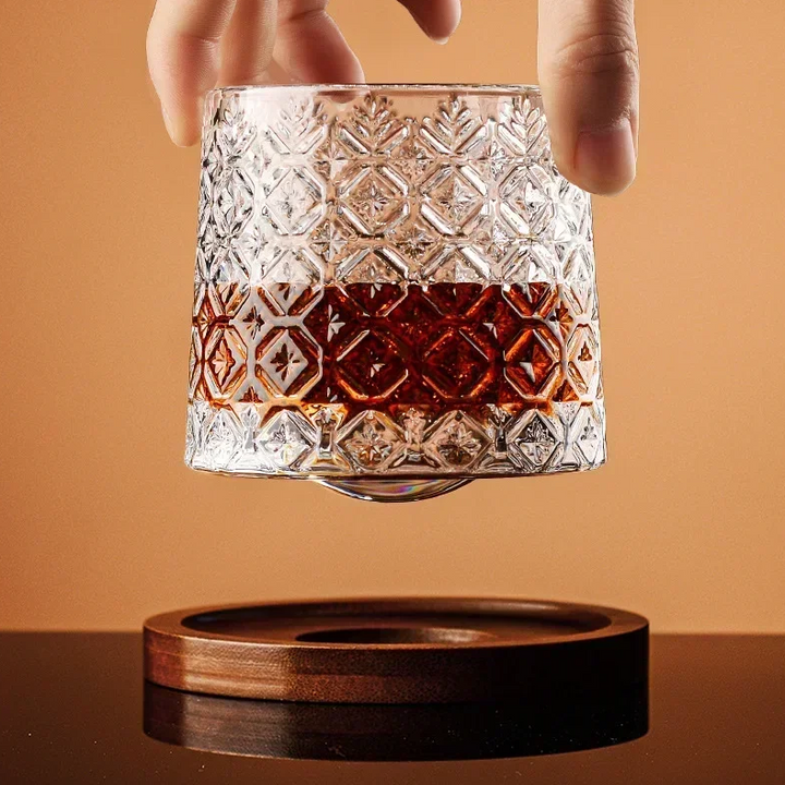 WhiskeySpin - Premium roterende whiskeyglass Skanto