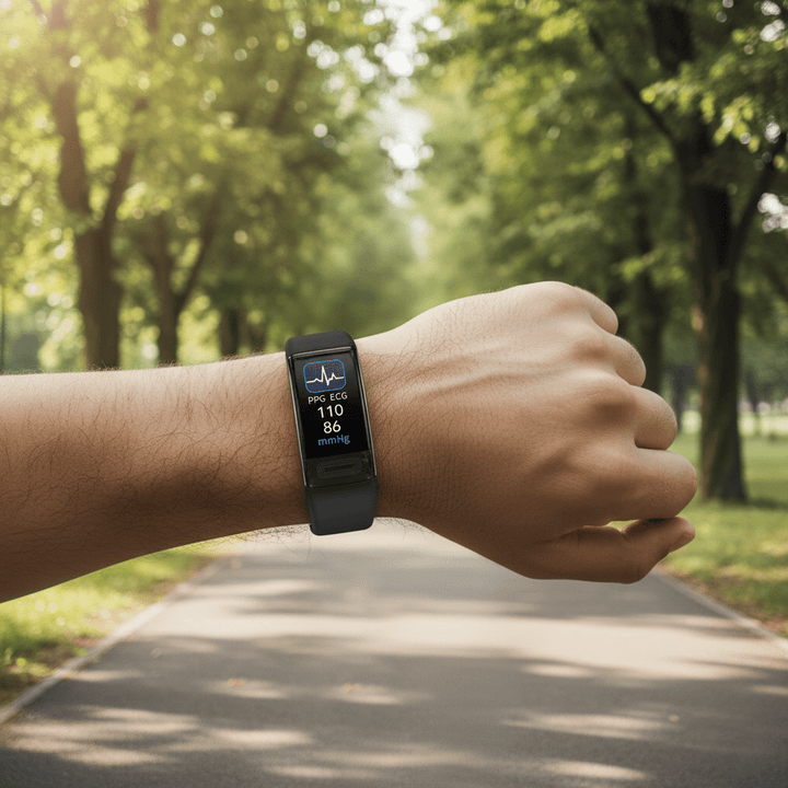 Skanto | Intelligent armbånd for hjertefrekvens- og aktivitetsmåling