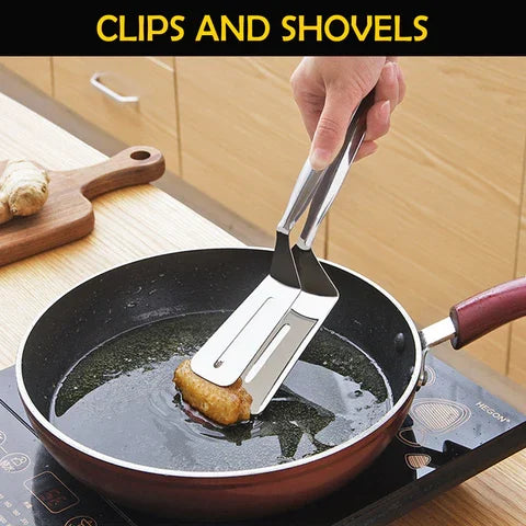 Dobbelt-sidig rustfritt stål spatula | Skanto