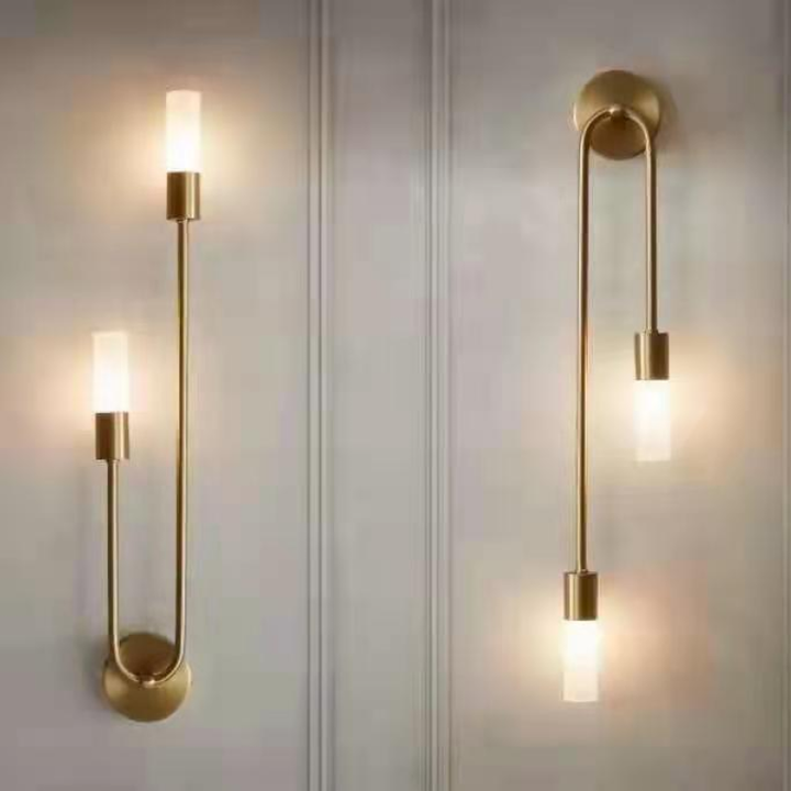 Skanto | Vegglampe Gull LED Moderne Sengelampe