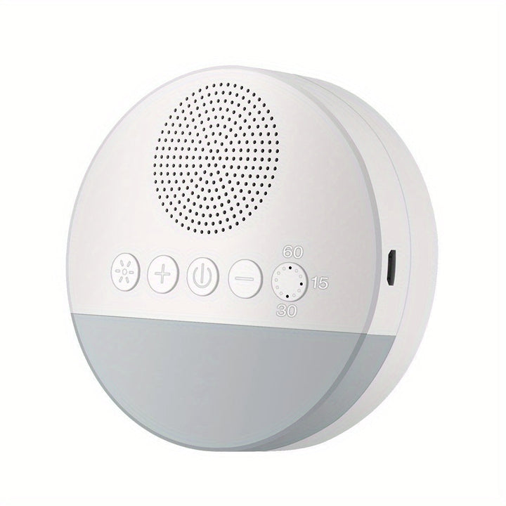 Skanto | DreamWave Hvit Lydmaskin – Beroligende Lydterapi med Timer