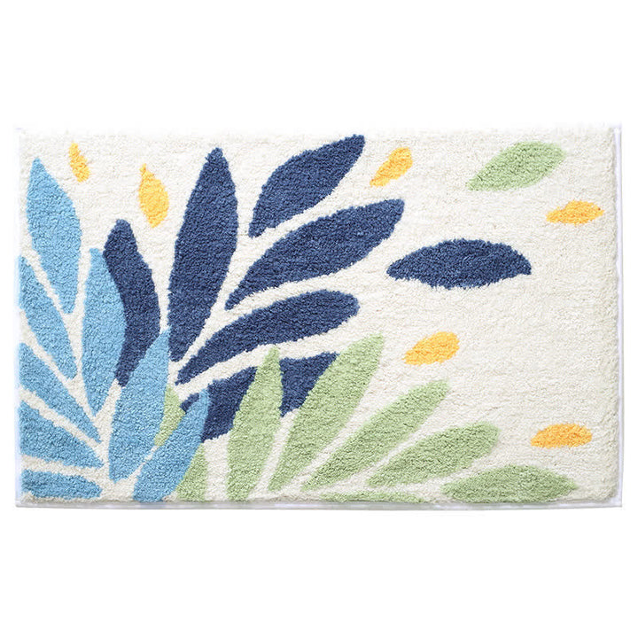 Fluffy Absorbent Bath Rug with Non Slip Backing | Skanto