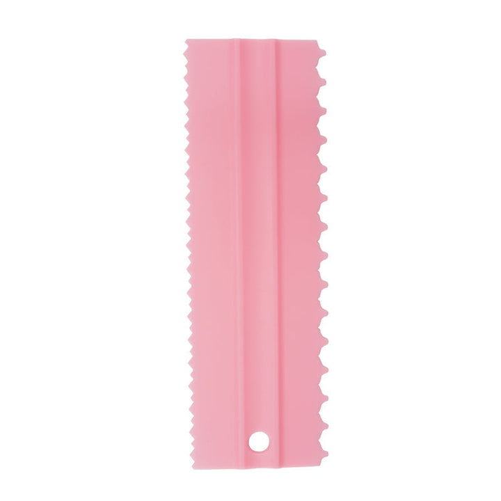 4PCS/Sett Ny Komb Kake Skraper Mønster Krem Skraper DIY Baking Verktøy | Skanto
