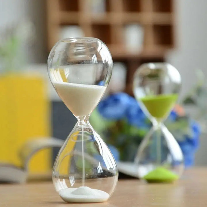 Creative transparent timeglass laget av glass