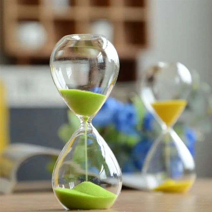 Creative transparent timeglass laget av glass