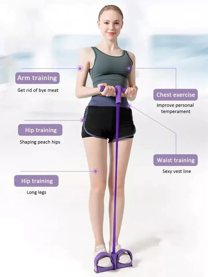 Pull Rope Ab Exerciser Tummy Trimmer Skanto