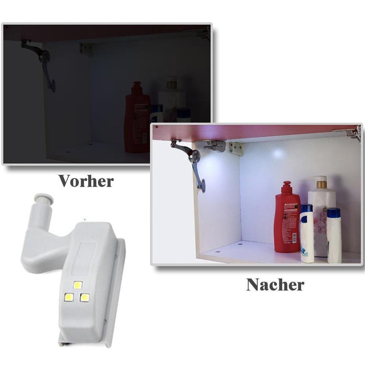 Bequee Super Bright LED Hengsel Lys (10 Stykker) | Skanto