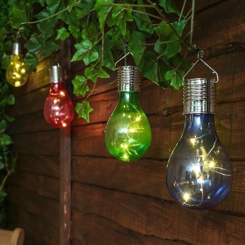 Skanto | Sett med 5 vanntette LED hengelamper