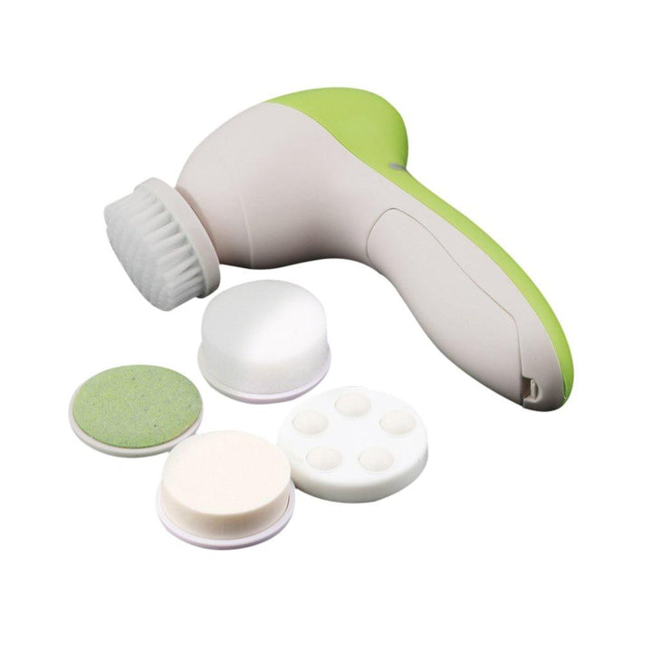 Skanto | IcoolGadget 5 i 1 Elektrisk Ansiktsrens Massasje Mini Hud Porerenser Skjønnhetsmassasjermaskin Vask Ansikt Maskin