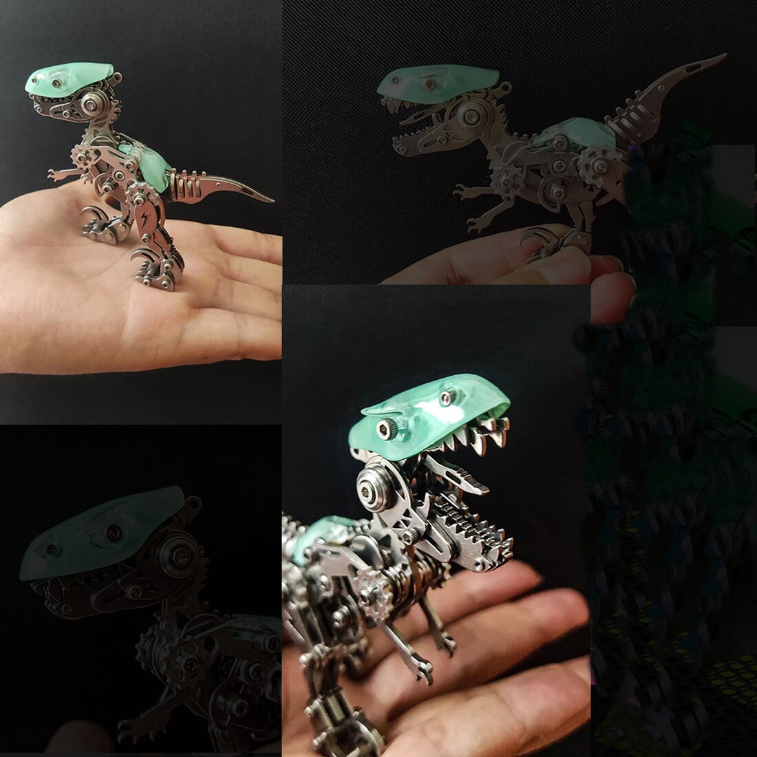 Norvo | 3D DIY Håndlaget Dinosaurpuzzle