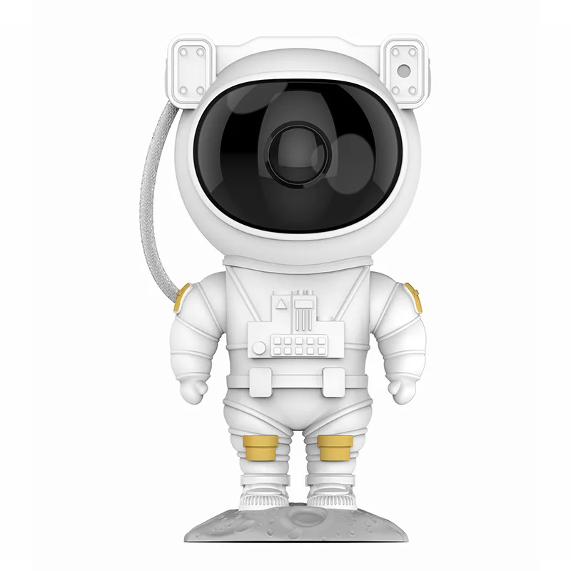 Astronaut Nattlys Prosjektor – LED Stjernehimmel Prosjektor for Barnerom, Beroligende Nattlys med Galakse- og Romprojeksjon, Dimbar og Justerbar | Skanto