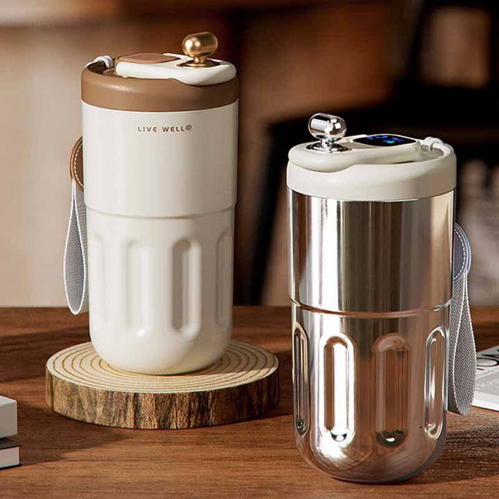 Skanto | Bærbar Smart Rustfritt Stål Kaffe Koppe